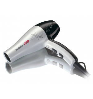 BaByliss PRO Fén PEARL PRO LIGHT 2000 - bílý BAB5559WTE
