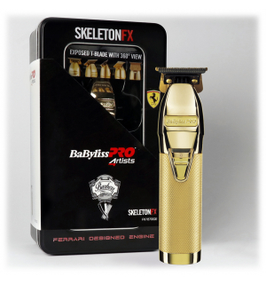 BaByliss PRO Profesionální zastřihovač vlasů SkeletonFX Gold FX7870GE