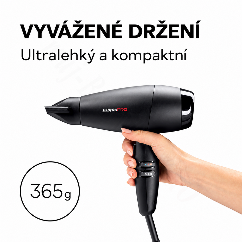 BaByliss PRO Fén na vlasy Avanzato BAB6965E