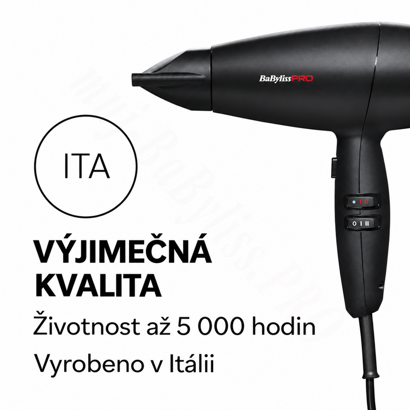 BaByliss PRO Fén na vlasy Avanzato BAB6965E