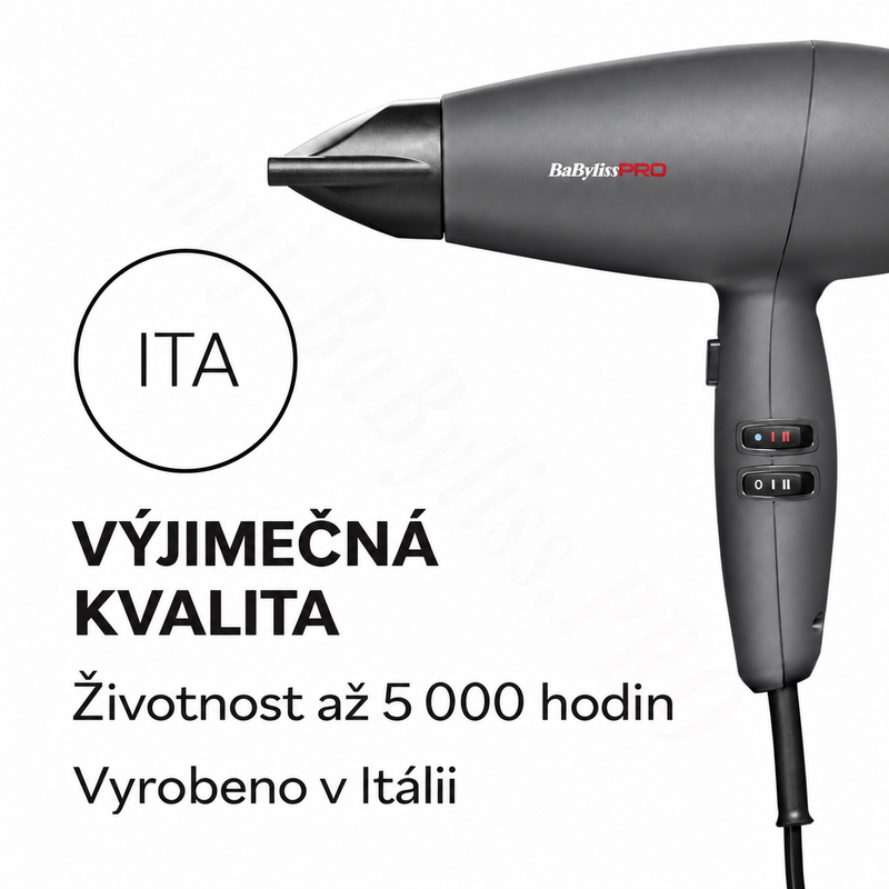 BaByliss PRO Fén na vlasy Evoluto BAB6985E