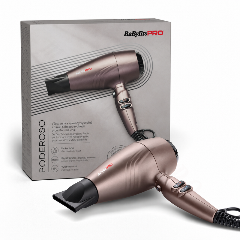 BaByliss PRO Fén na vlasy PODEROSO BAB7550E