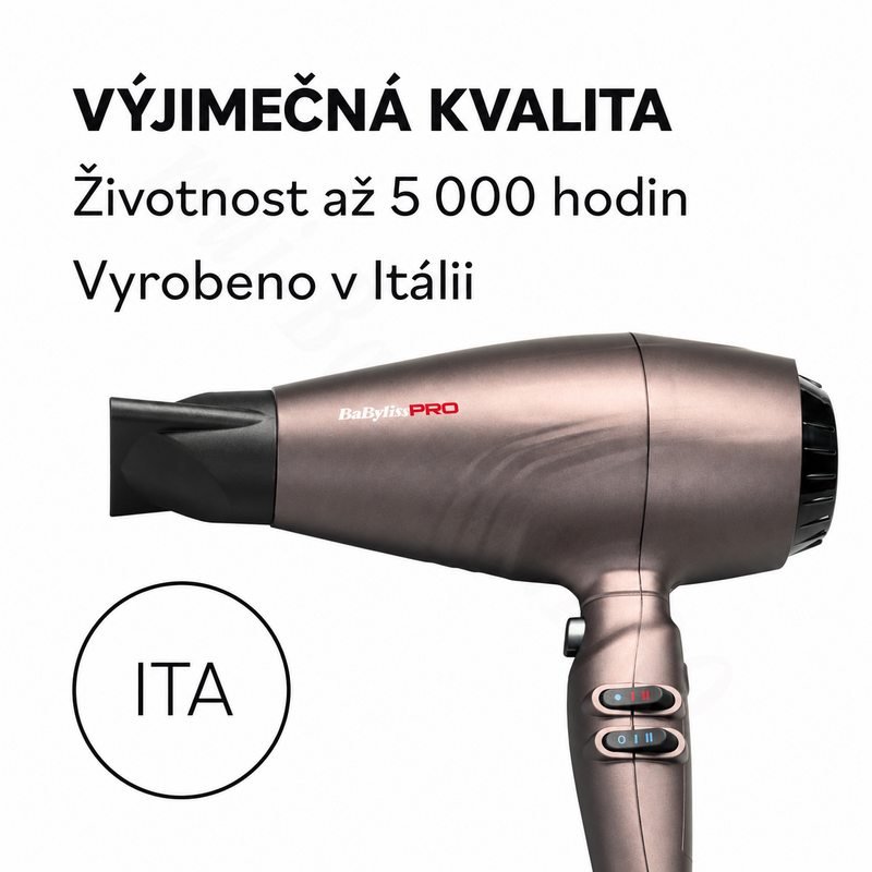 BaByliss PRO Fén na vlasy PODEROSO BAB7550E
