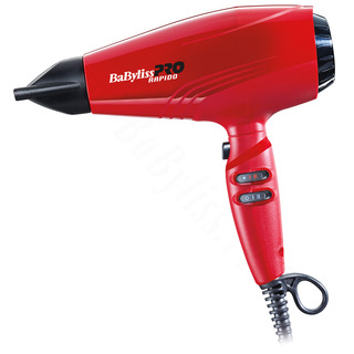 BaByliss PRO Profesionální fén Rapido Red